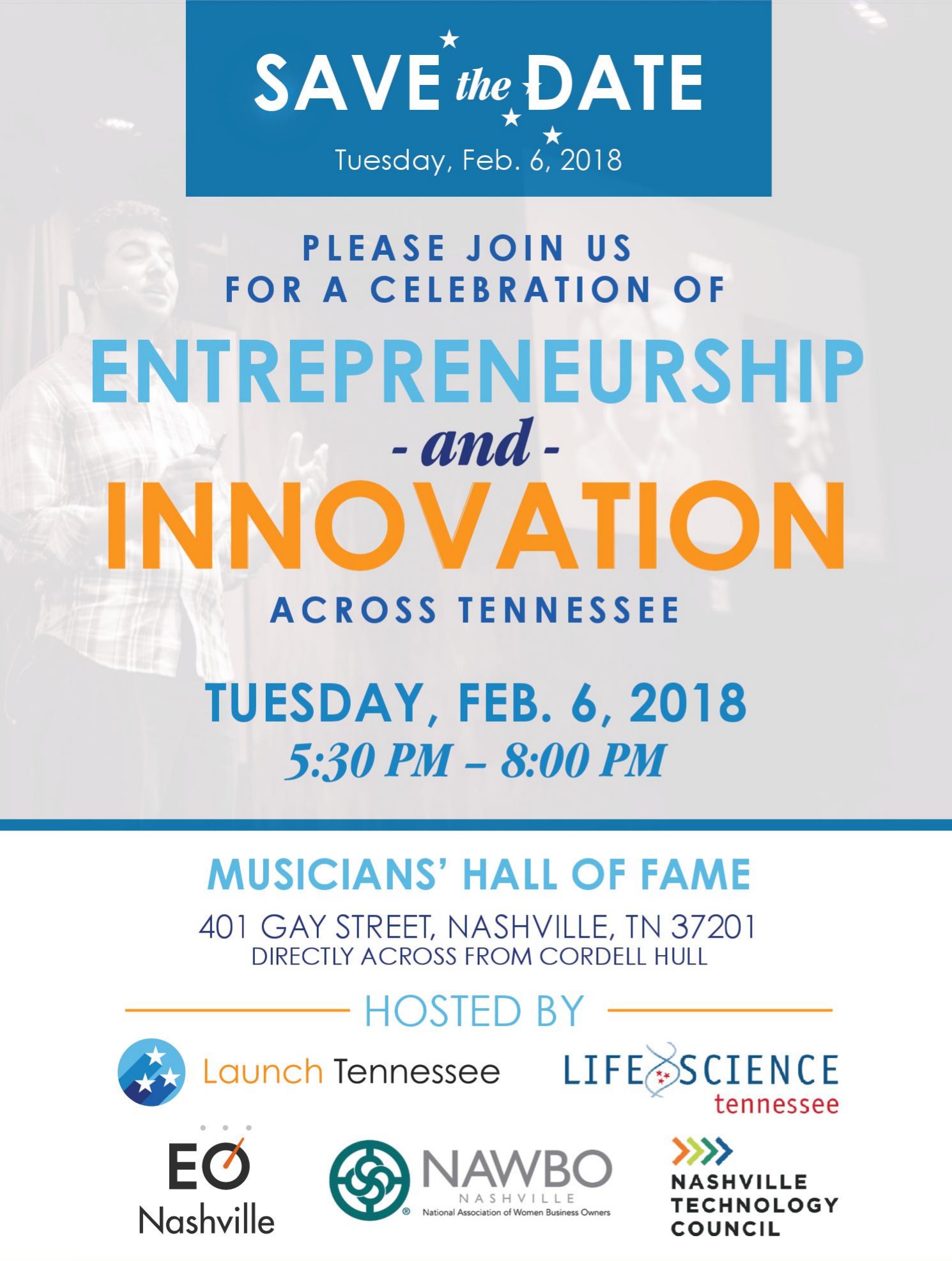 Entrepreneurship & Innovation Legislative Reception